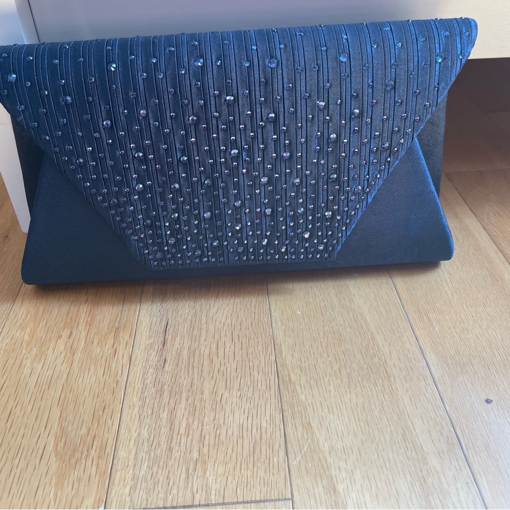 Elegant Navy Clutch Bag